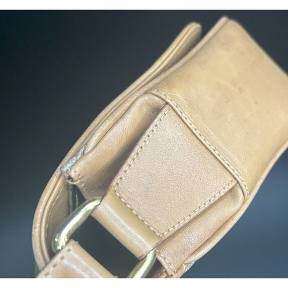 CELINE Macadam Crossbody Bag Shoulder Bag Beige/Brown PVC Leather Pre-owned‎ - Picture 10 of 10